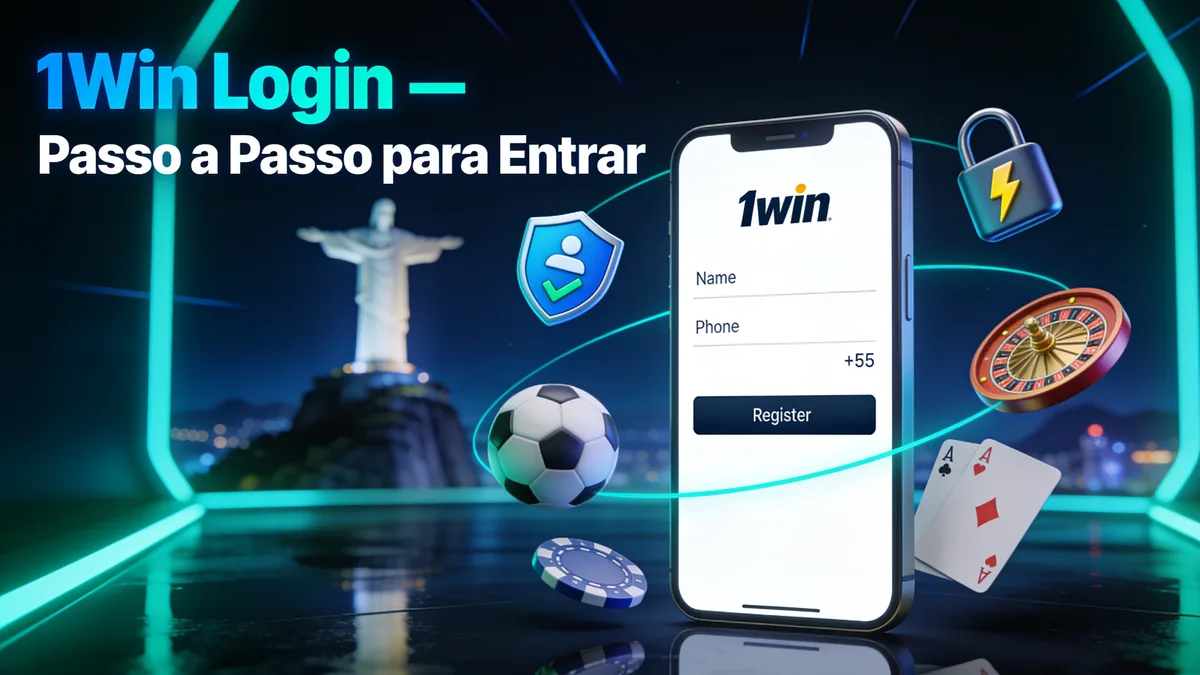 1win no Brasil — 1Win Login — Passo a Passo para Entrar