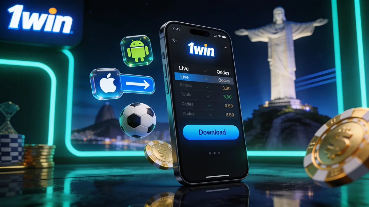 Cadastro 1win pelo Celular: App e Site Mobile para jogadores no Brasil